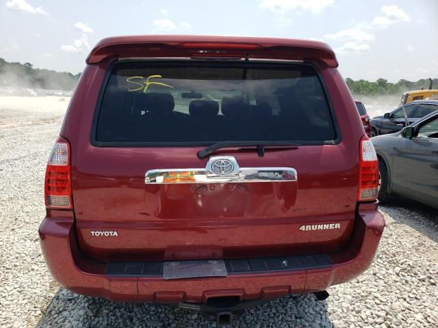 JTEZU14R28K022913 - 2008 TOYOTA 4RUNNER SR5 BURGUNDY photo 6