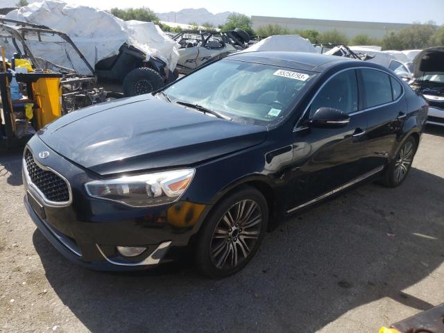 KNALN4D79E5132484 - 2014 KIA CADENZA PREMIUM BLACK photo 1