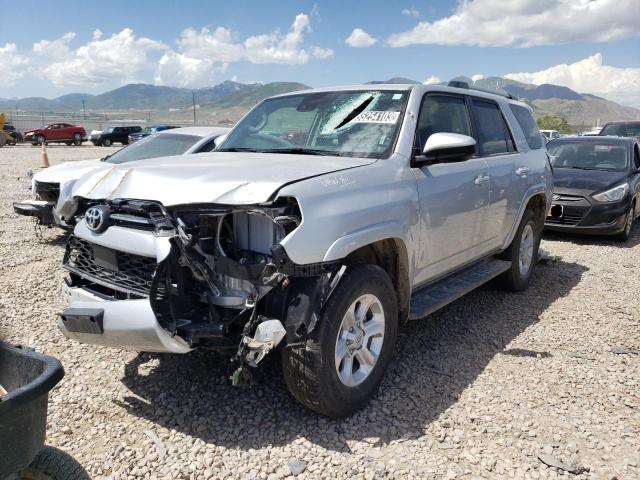 JTEMU5JR5N5996286 - 2022 TOYOTA 4RUNNER SR5/SR5 PREMIUM SILVER photo 1