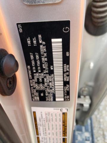 JTEMU5JR5N5996286 - 2022 TOYOTA 4RUNNER SR5/SR5 PREMIUM 银色 照片 13