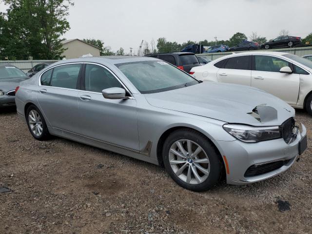 WBA7E4C56JGV23835 - 2018 BMW 740 XI SILVER photo 4