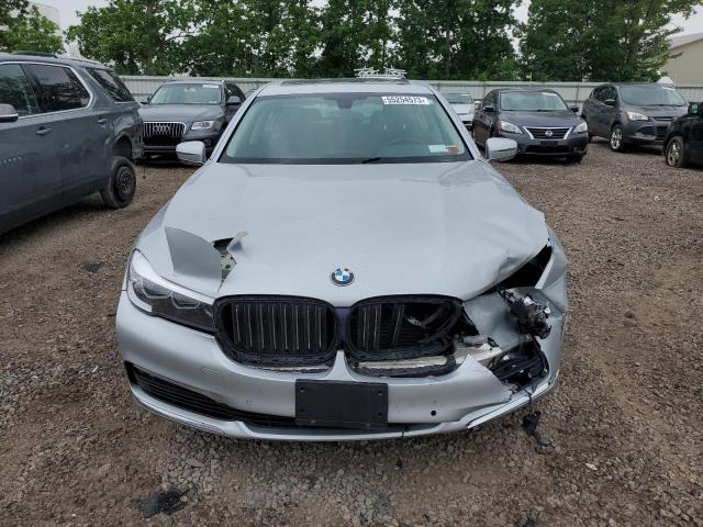 WBA7E4C56JGV23835 - 2018 BMW 740 XI SILVER photo 5
