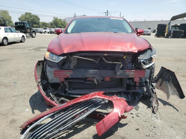 3FA6P0SU8ER103296 - 2014 FORD FUSION TITANIUM PHEV RED photo 5