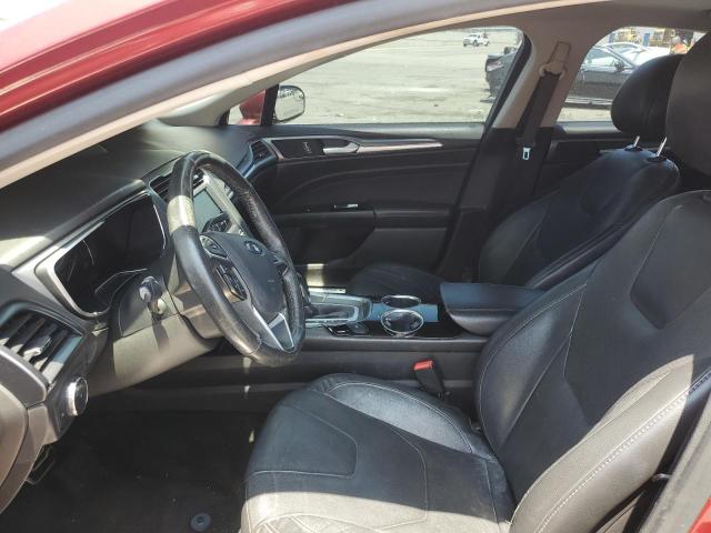 3FA6P0SU8ER103296 - 2014 FORD FUSION TITANIUM PHEV RED photo 7