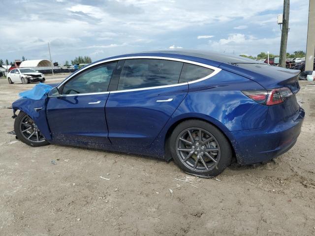 5YJ3E1EA1LF611912 - 2020 TESLA MODEL 3 蓝色 照片 2