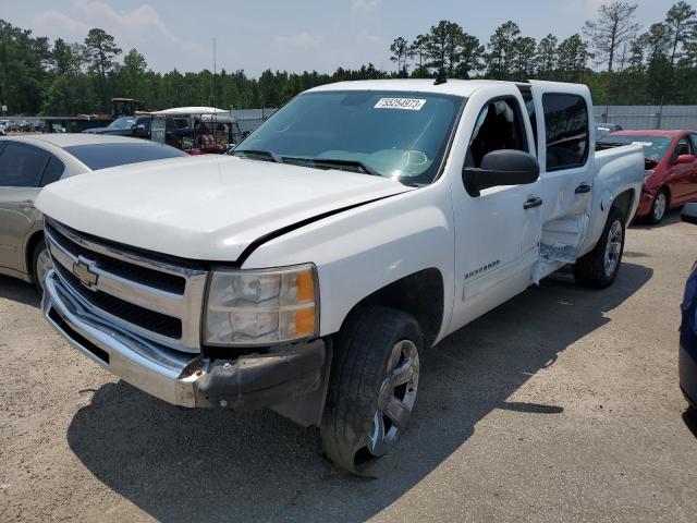 3GCRCREA9AG195209 - 2010 CHEVROLET SILVERADO C1500  LS WHITE photo 1