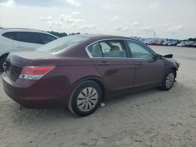 1HGCP26319A176215 - 2009 HONDA ACCORD LX BURGUNDY photo 3