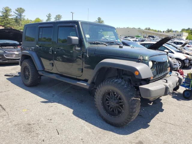 1C4BJWEGXCL109227 - 2012 JEEP WRANGLER U SAHARA GREEN photo 4