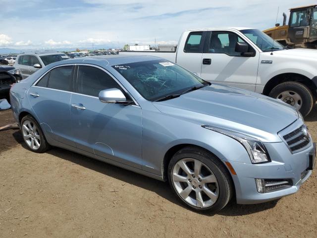 1G6AJ5SX2D0149124 - 2013 CADILLAC ATS PERFORMANCE BLUE photo 4