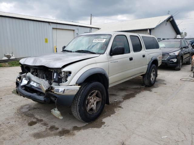 5TEGN92N71Z865563 - 2001 TOYOTA TACOMA DOUBLE CAB PRERUNNER SILVER photo 1