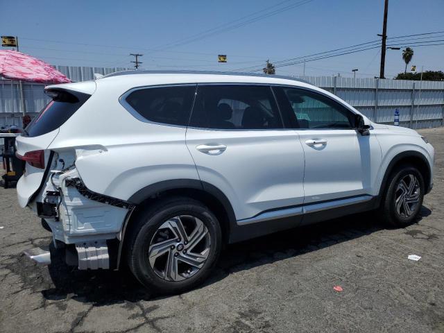 5NMS24AJ1MH340023 - 2021 HYUNDAI SANTA FE SEL WHITE photo 3