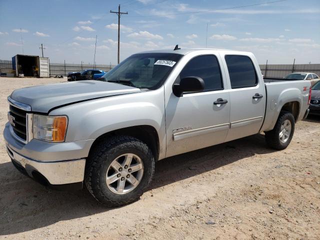 3GTP2VE33BG334725 - 2011 GMC SIERRA K1500 SLE SILVER photo 1