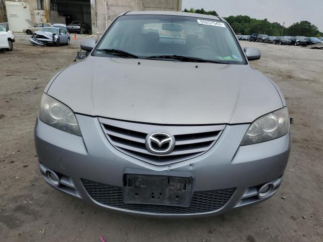 JM1BK123161519013 - 2006 MAZDA 3 S GRAY photo 5