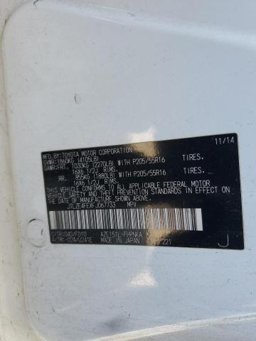 JTLZE4FEXFJ067733 - 2015 TOYOTA SCION XB 白色 照片 12