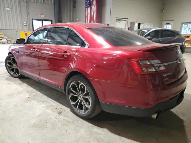 1FAHP2KT0DG133393 - 2013 FORD TAURUS SHO BURGUNDY photo 2