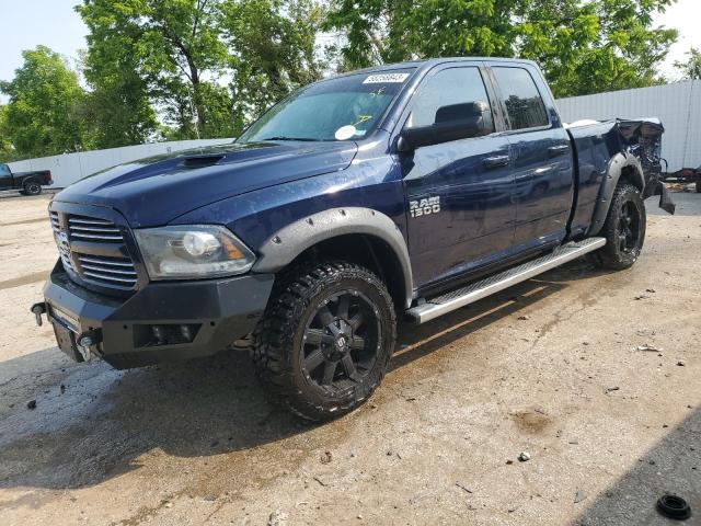 1C6RR7HT2DS667190 - 2013 RAM 1500 SPORT BLUE photo 1