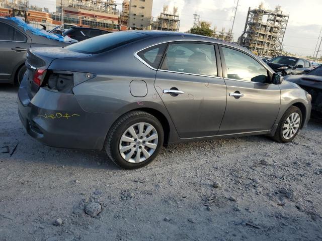 3N1AB7APXJY339376 - 2018 NISSAN SENTRA S GRAY photo 3