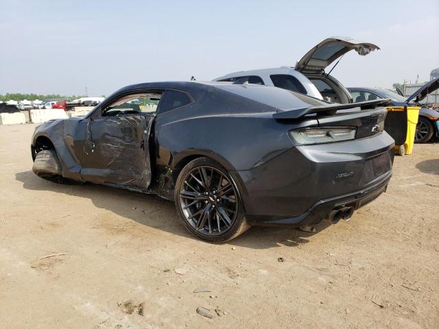 1G1FK1R64J0135705 - 2018 CHEVROLET CAMARO ZL1 CHARCOAL photo 2