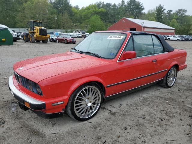 WBABB2310MEC24848 - 1991 BMW 325 IC AUTOMATIC RED photo 1