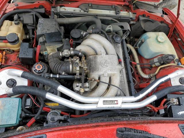 WBABB2310MEC24848 - 1991 BMW 325 IC AUTOMATIC RED photo 11