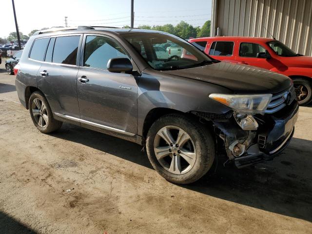 5TDDK3EH7DS213784 - 2013 TOYOTA HIGHLANDER LIMITED GRAY photo 4