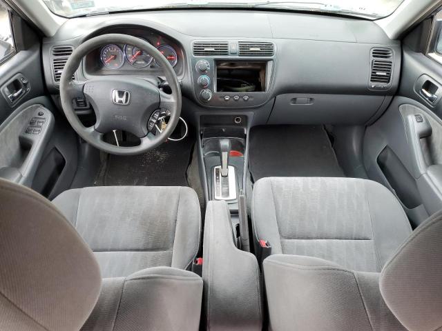 2HGES16554H607510 - 2004 HONDA CIVIC LX BLUE photo 8