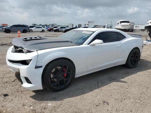 2G1FS1EW9E9288937 - 2014 CHEVROLET CAMARO SS WHITE photo 1