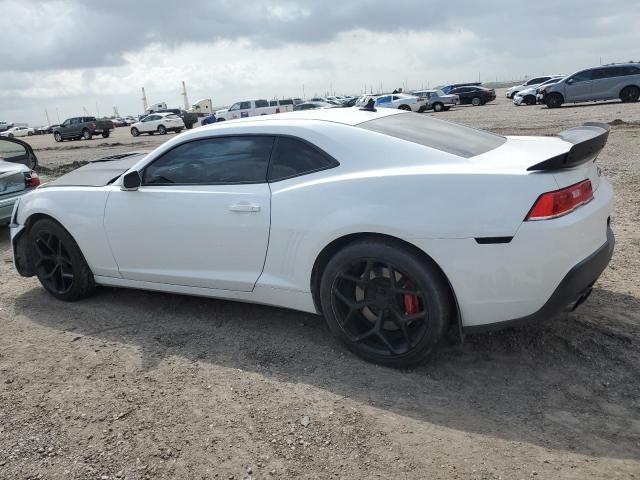 2G1FS1EW9E9288937 - 2014 CHEVROLET CAMARO SS WHITE photo 2