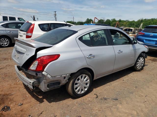 3N1CN7AP5KL841145 - 2019 NISSAN VERSA S SILVER photo 3