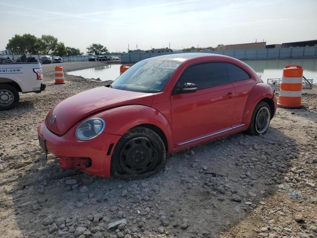 3VWJP7AT0CM642900 - 2012 VOLKSWAGEN BEETLE RED photo 1