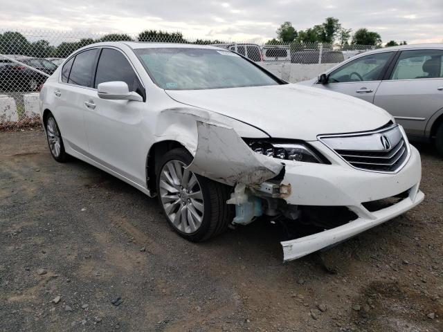 JH4KC1F59FC001386 - 2015 ACURA RLX TECH WHITE photo 4