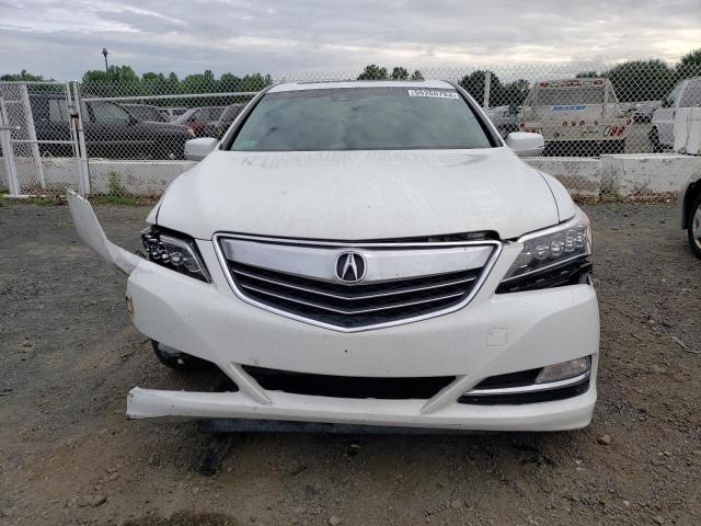 JH4KC1F59FC001386 - 2015 ACURA RLX TECH WHITE photo 5