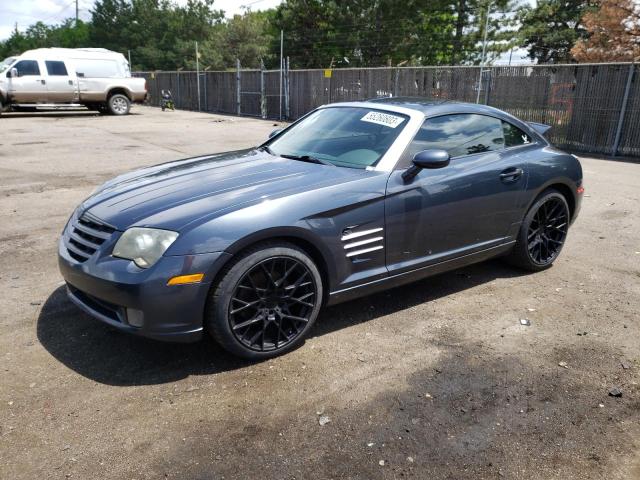 1C3AN69L26X067855 - 2006 CHRYSLER CROSSFIRE LIMITED GRAY photo 1