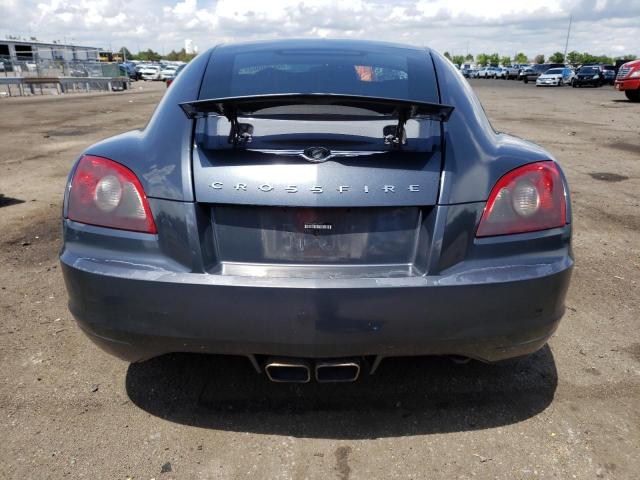 1C3AN69L26X067855 - 2006 CHRYSLER CROSSFIRE LIMITED GRAY photo 6