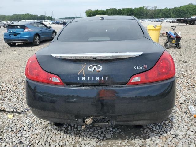 JNKCV64E08M104224 - 2008 INFINITI G37 BASE BLACK photo 6