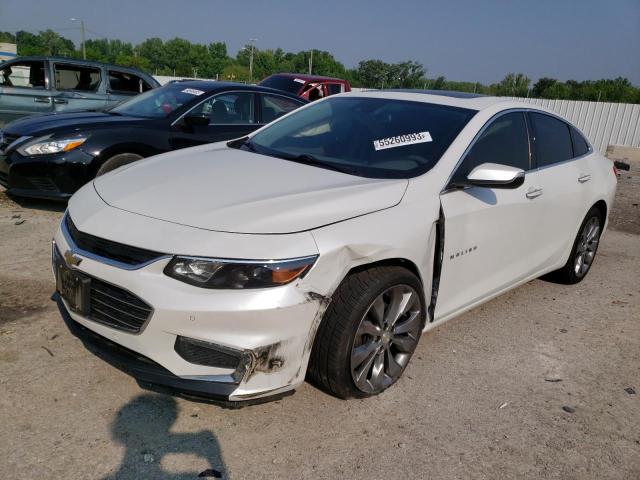 1G1ZH5SX3GF201575 - 2016 CHEVROLET MALIBU PREMIER WHITE photo 1