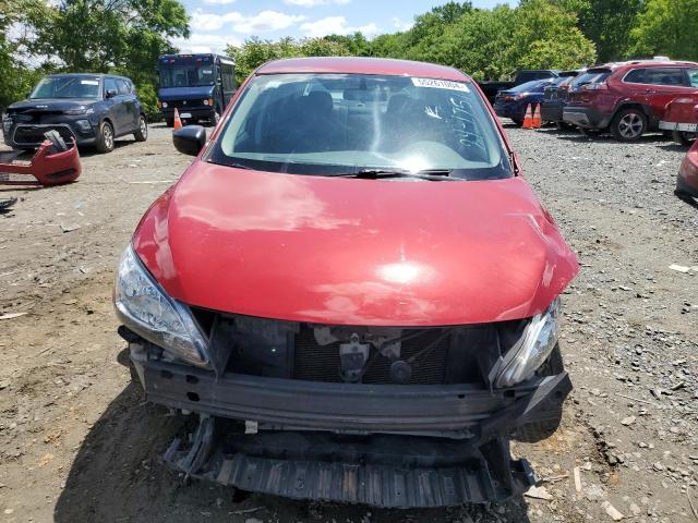 3N1AB7APXEY321837 - 2014 NISSAN SENTRA S RED photo 5