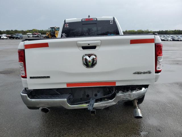 1C6SRFBT7MN687387 - 2021 RAM 1500 BIG HORN/LONE STAR WHITE photo 6