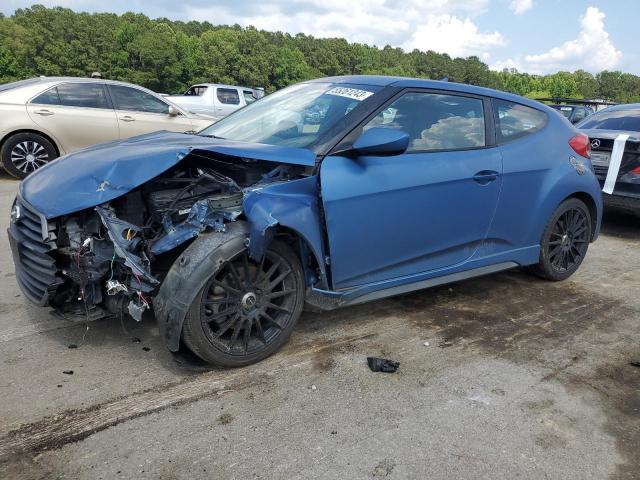 KMHTC6AE2GU262148 - 2016 HYUNDAI VELOSTER TURBO BLUE photo 1