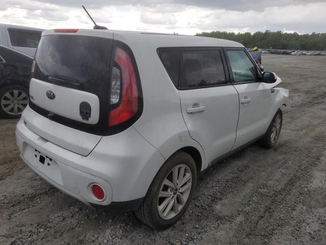 KNDJP3A58K7675651 - 2019 KIA SOUL + WHITE photo 3