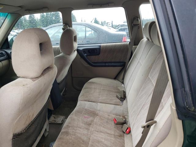 JF1SF65552H756920 - 2002 SUBARU FORESTER S GREEN photo 10