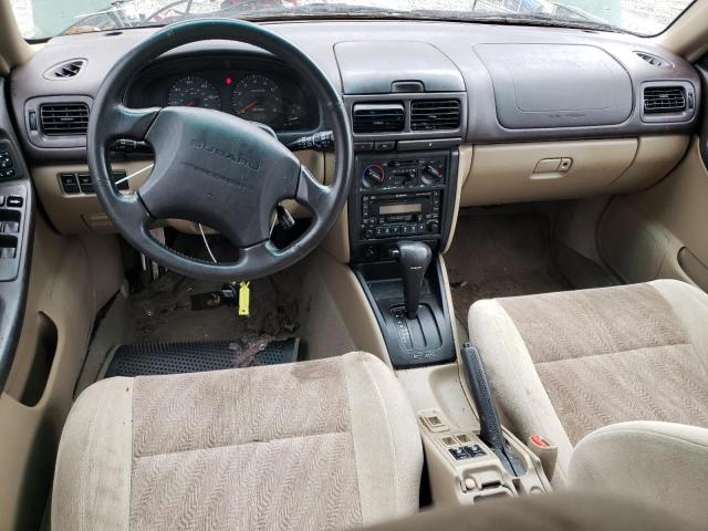 JF1SF65552H756920 - 2002 SUBARU FORESTER S GREEN photo 8