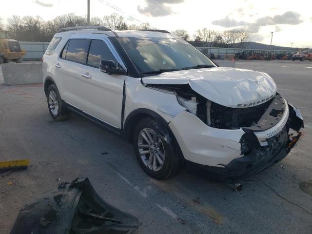 1FM5K8D81FGC53452 - 2015 FORD EXPLORER XLT WHITE photo 4