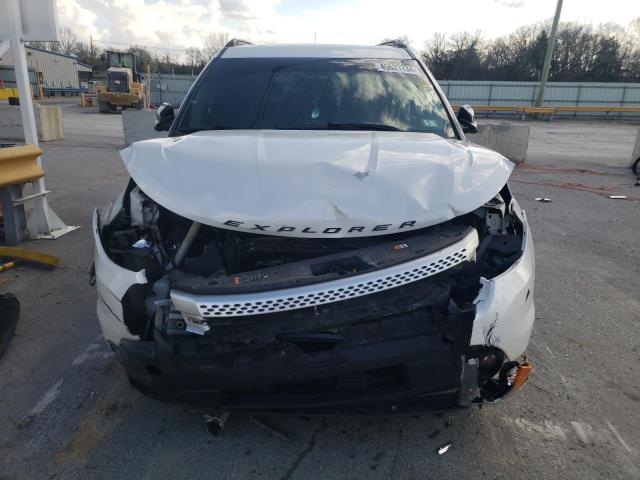 1FM5K8D81FGC53452 - 2015 FORD EXPLORER XLT WHITE photo 5