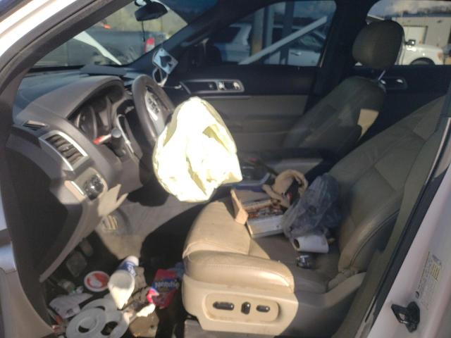 1FM5K8D81FGC53452 - 2015 FORD EXPLORER XLT WHITE photo 7