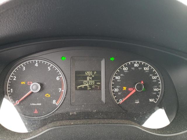 3VW2K7AJ8CM354379 - 2012 VOLKSWAGEN JETTA BASE 灰色 照片 9