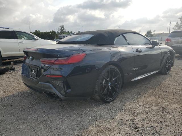 WBAFY4C53KBX29342 - 2019 BMW M850XI BLACK photo 3