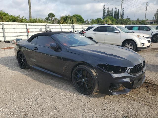 WBAFY4C53KBX29342 - 2019 BMW M850XI BLACK photo 4