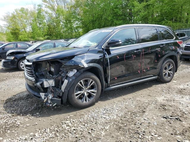 5TDJKRFH1GS245817 - 2016 TOYOTA HIGHLANDER XLE Qara foto 1