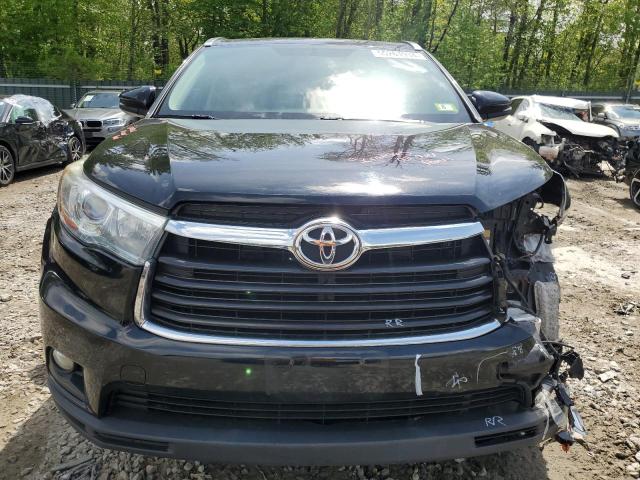 5TDJKRFH1GS245817 - 2016 TOYOTA HIGHLANDER XLE Qara foto 5